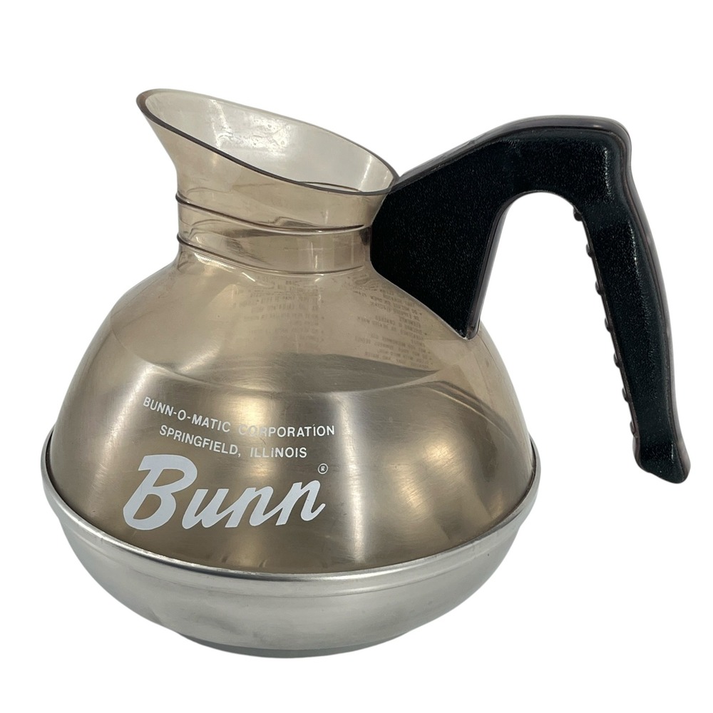 Bunn Coffee Carafe Pot Stainless Steel Plastic Replacement Decanter RD1990